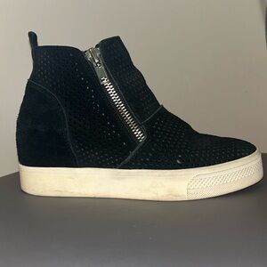 Steve Madden Suede Wedge Booties